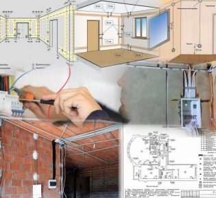 Как проводится монтаж электроснабжения в квартире?