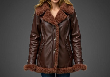 Женская дубленка из натуральной кожи: как выбрать, носить и бережно ухаживать