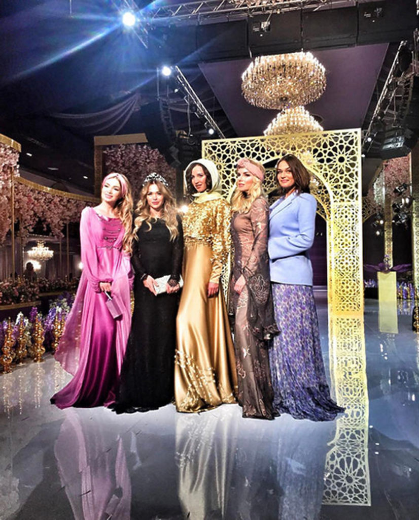 Звездные гости на модном показе Firdaws в Грозном