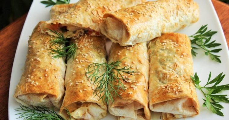 Рулет из лаваша с крабовыми палочками: 10 вкусных способов приготовления