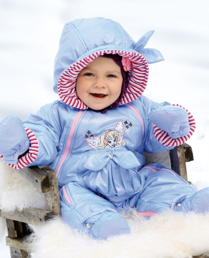 В какой одежде ребёнку удобно зимой?