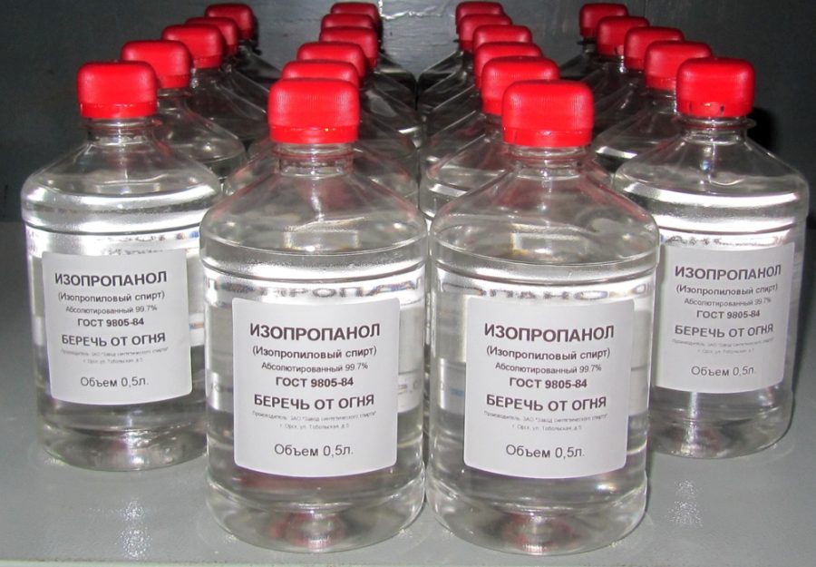 Химическое сырье пропиленгликоль и изопропиловый спирт: особенности