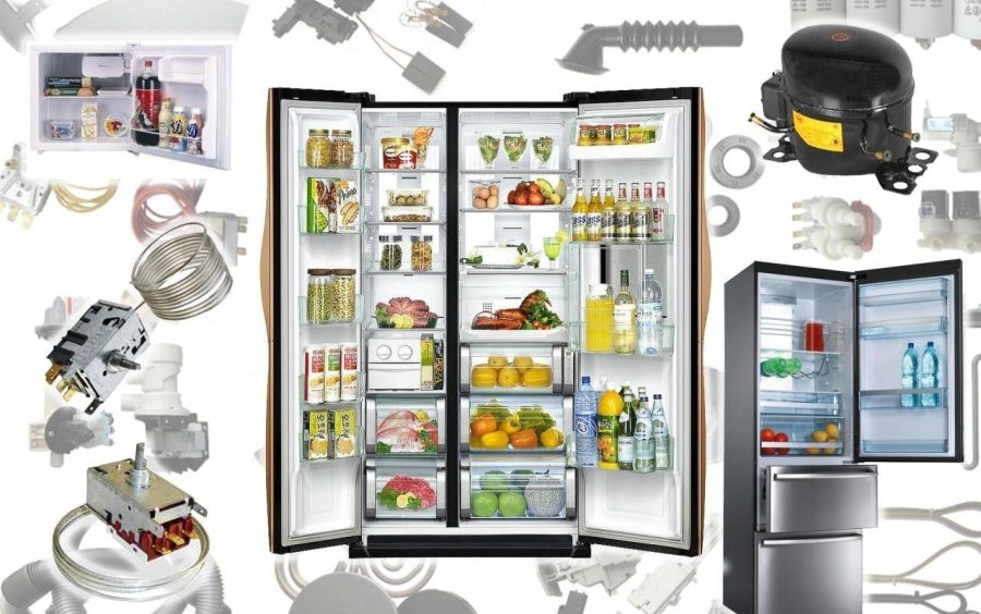 Какие запчасти нужны для холодильника и пылесоса?