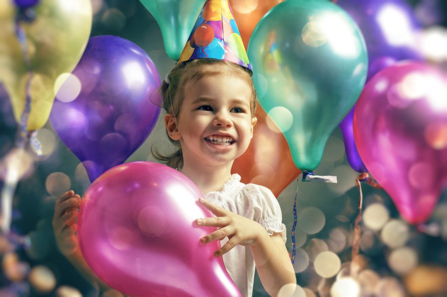 Воздушные шары на день рождения - это всегда праздник!