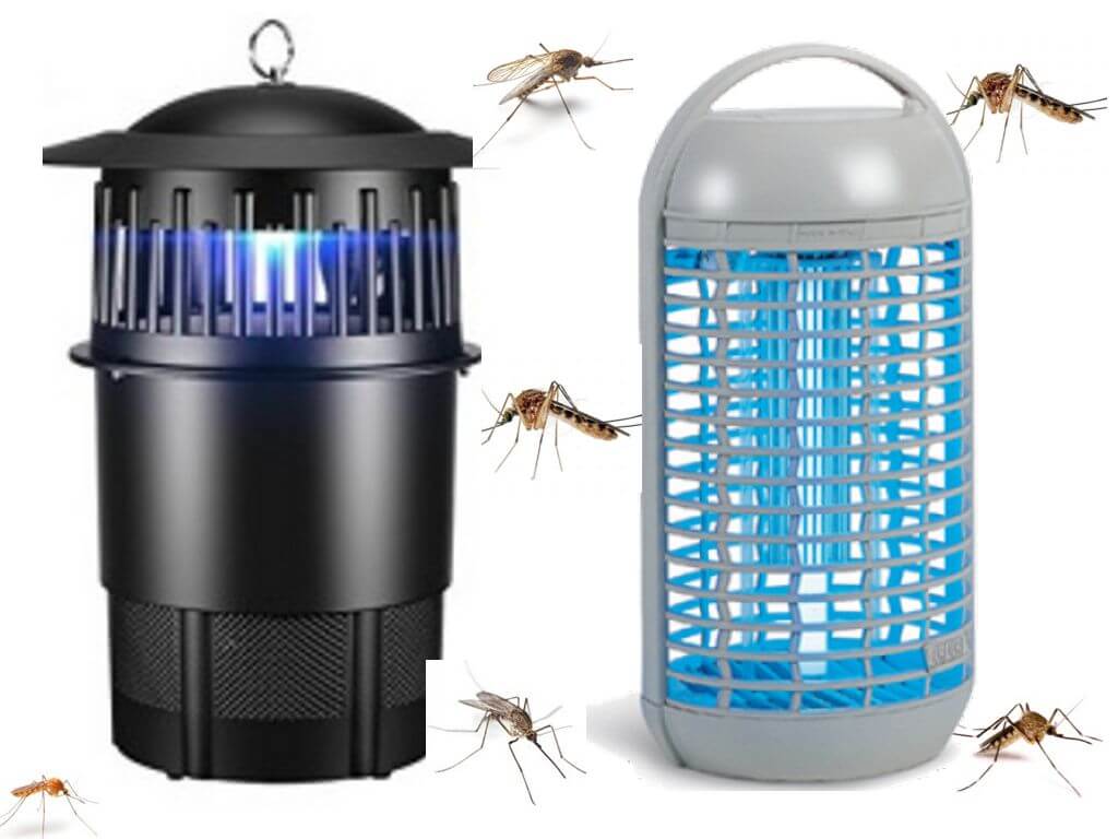 Как работает уличный электрический прибор для уничтожения комаров?