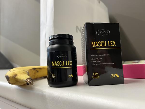 MASCU LEX: инновационный препарат для мужчин