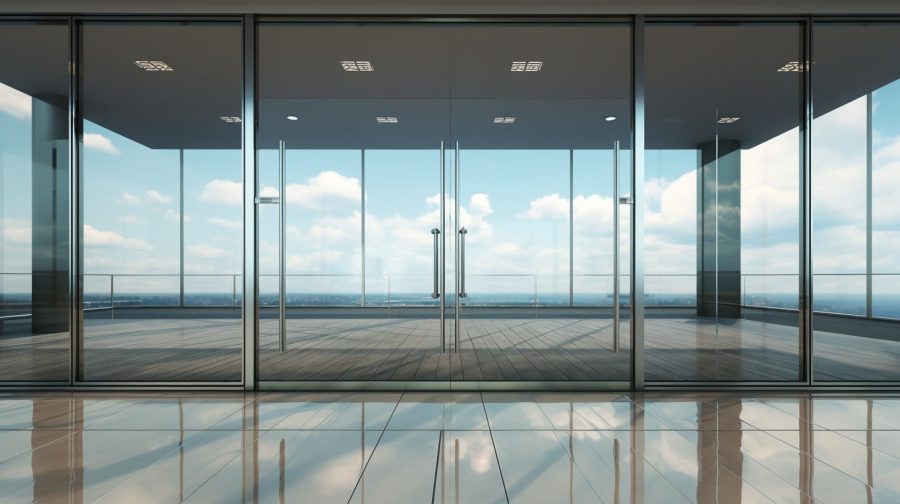 Офисные стеклянные двери: идеальное решение для современного офиса