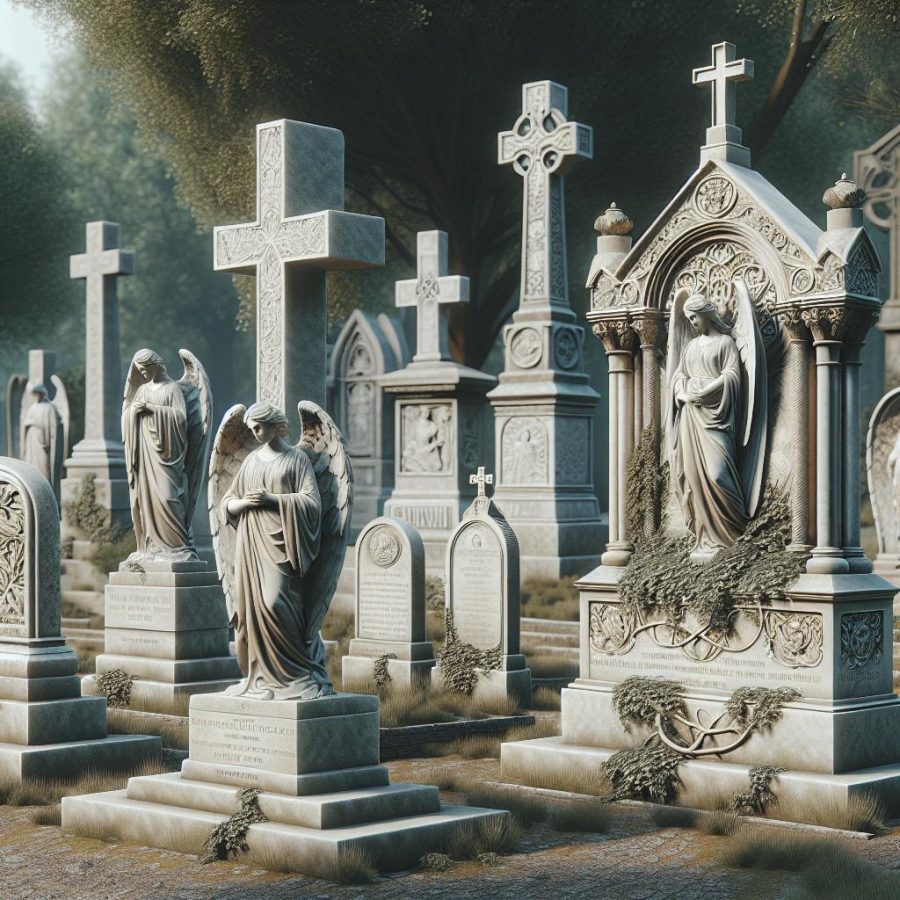 Фигурные памятники на могилу: искусство, которое хранит память
