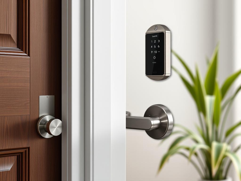 smart electronic lock for reliable security of your homeфото