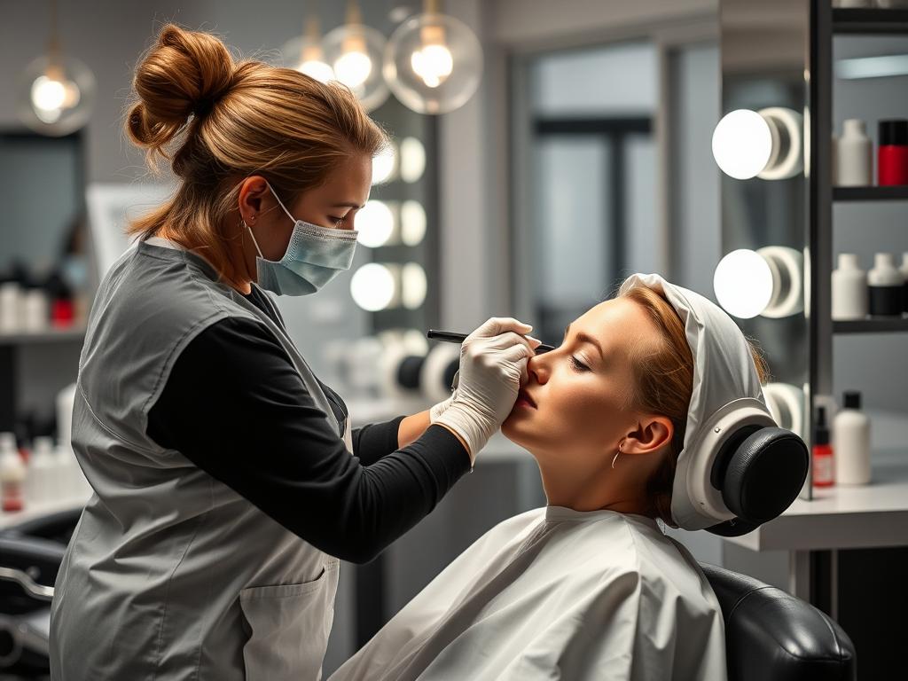 cosmetologistфото