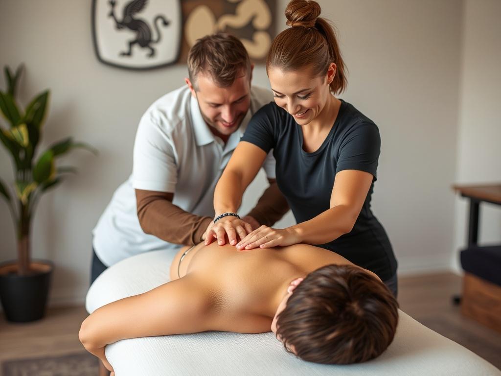 Corrective massageфото