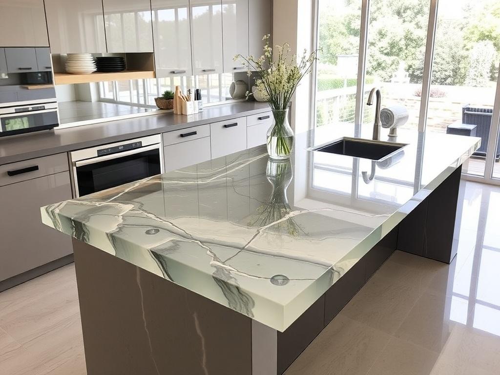 Акриловая столешница: современный выбор для кухни и не только