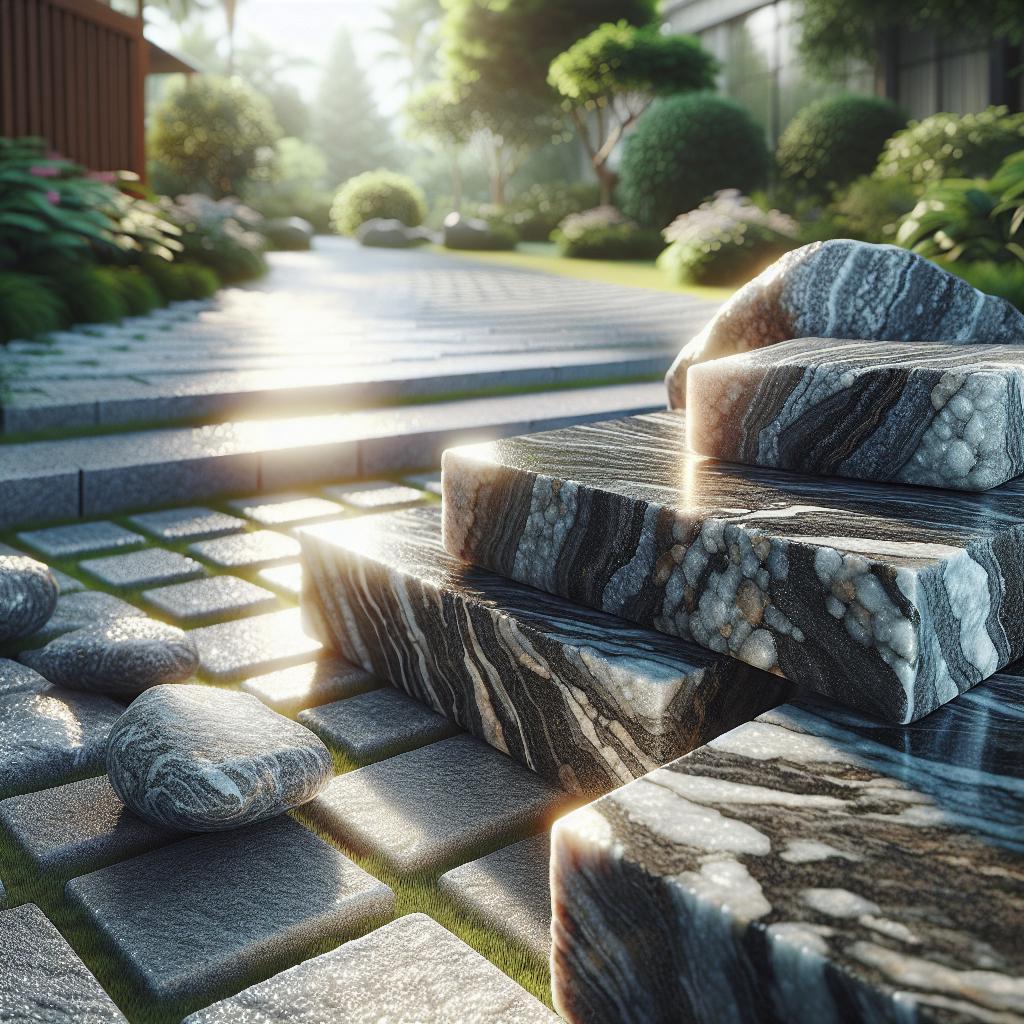 Гранит для мощения дорожек: как сделать тропинку красивой и надёжной на десятилетия