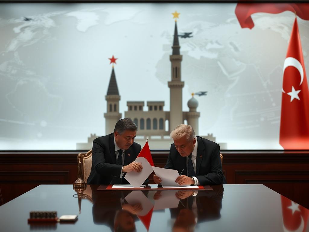 to draw up a contract with China and Turkey to draw up a contract with China and Turkeyфото