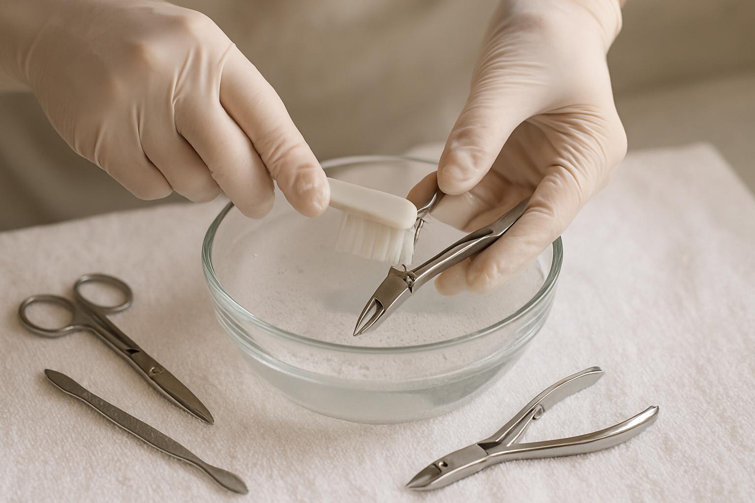 Обслуживание инструментов для педикюра Обслуживание инструментов для педикюрафото