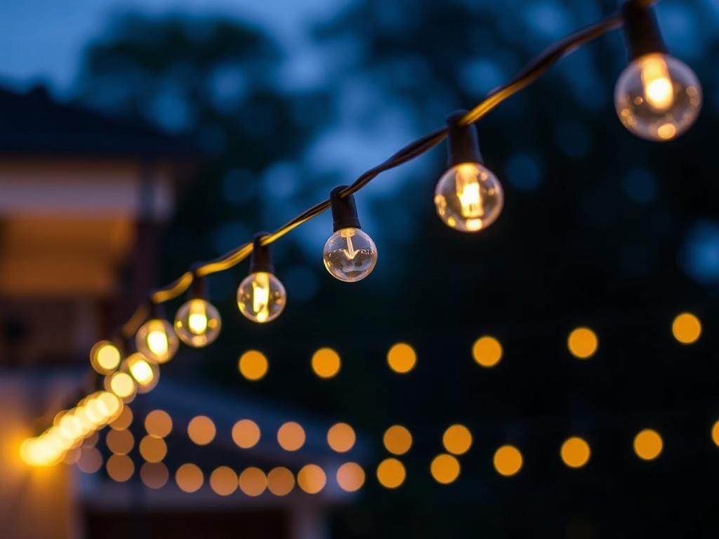 outdoor string lights outdoor string lightsфото
